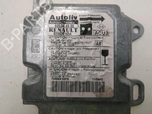 Used ECU airbags RENAULT KANGOO (KC0/1_) 1.2 16V (KC05, KC06, KC03, KC0T, KC0W, KC1D) (75 hp) 20328200