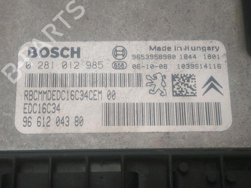 Used Engine control unit (ECU) PEUGEOT 307 (3A/C) 1.6 HDi 110 (109 hp) 26336049