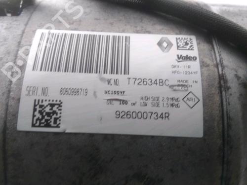 AC compressor RENAULT CAPTUR I (J5_, H5_) 0.9 TCe 90 | BP25126247M34 - Image 4