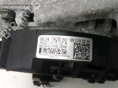 Used Alternator Alternator CITROËN JUMPY III Van (V_) 1.5 BlueHDi 120 (120 hp) 33744651 33744651