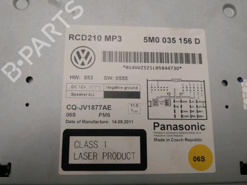 Used Radio VW POLO V (6R1, 6C1) 1.6 TDI (90 hp) 20328195