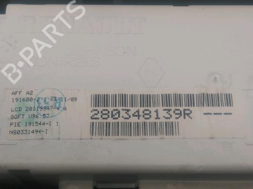 Display RENAULT CLIO III Grandtour (KR0/1_) 1.5 dCi (KR0G) (68 hp) 25207706