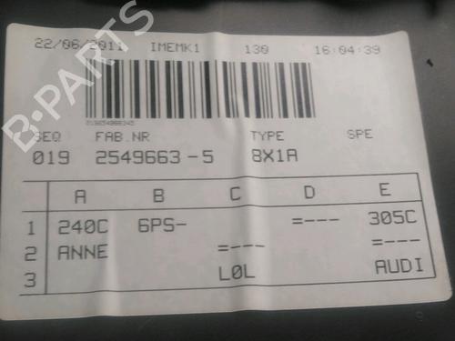 Middle console AUDI A1 (8X1, 8XK) 1.2 TFSI | BP28613956I22 - Image 2