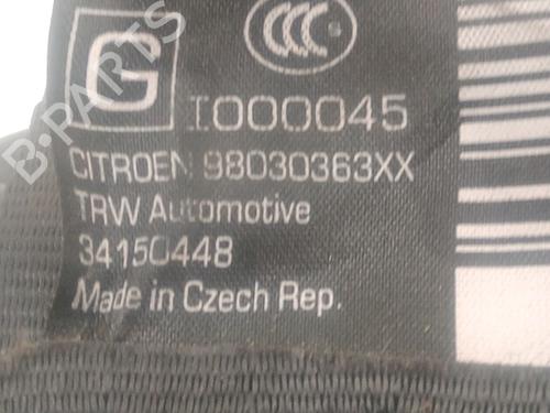 Venstre fortil seleforstrammer CITROËN C3 II (SC_) 1.2 VTi 82 (82 hp) 28121267