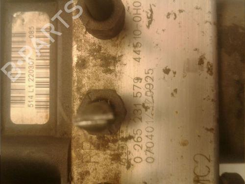 Used ABS pump PEUGEOT 107 (PM_, PN_) 1.4 HDi (54 hp) 11523105