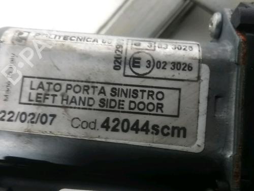 Front left window mechanism RENAULT SCÉNIC II (JM0/1_) 1.9 dCi (JM0G, JM12, JM1G, JM2C) | BP22186201C22 
