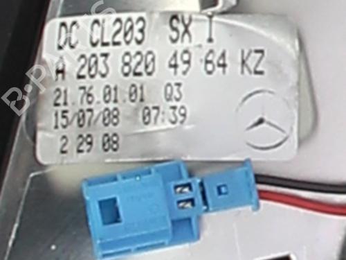 Left tailgate light MERCEDES-BENZ CLC-CLASS (CL203) CLC 200 CDI (203.707) | BP31055619C79