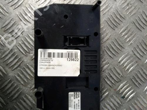 Climate control CITROËN XSARA PICASSO (N68) 1.6 HDi | BP11713289I5 