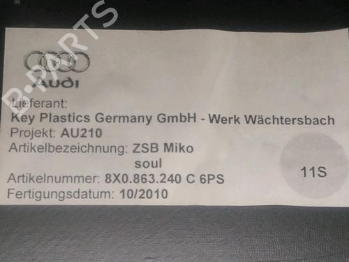 Mittelkonsole AUDI A1 (8X1, 8XK) 1.2 TFSI (86 hp) 28613956