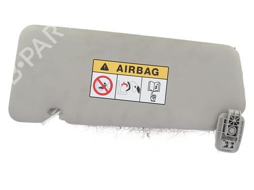 Right sun visor RENAULT CLIO IV (BH_) 1.5 dCi 75 | BP37480317I2 - Image 2