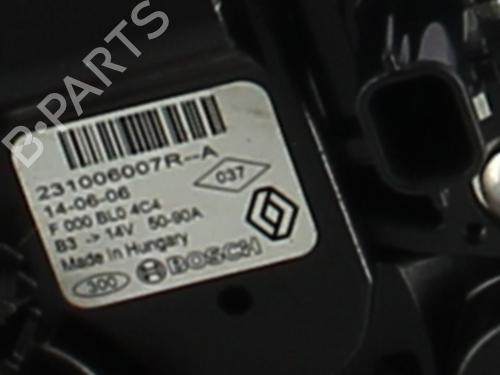 Generator RENAULT CLIO IV (BH_) 0.9 TCe 90 (BHNF, BHMA, BHMH, BHJK, BHJR) (90 hp) 30825282