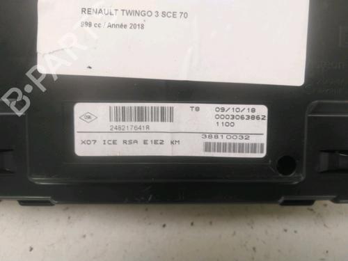Kombiinstrument RENAULT TWINGO III (BCM_, BCA_) 1.0 SCe 70 (71 hp) 29578015