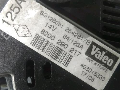 Used Alternator RENAULT MEGANE II (BM0/1_, CM0/1_) 1.9 dCi (BM0G, CM0G) (120 hp) 27489702