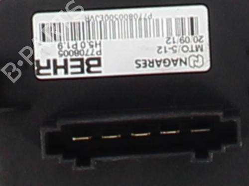 Heater resistor PEUGEOT 3008 I MPV (0U_) 1.6 HDi | BP30980295M108 