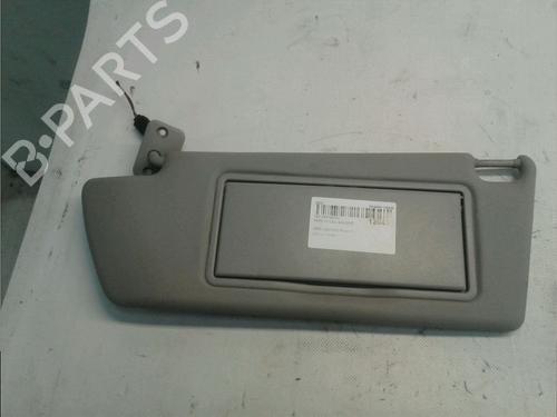 Used Left sun visor OPEL ZAFIRA / ZAFIRA FAMILY B (A05) 1.9 CDTI (M75) (120 hp) 15757681