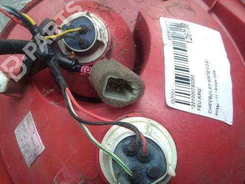 Used Left taillight CHEVROLET MATIZ (M200, M250) 0.8 (52 hp) 11519665