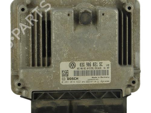 Engine control unit (ECU) SEAT LEON (1P1) 1.9 TDI | BP37480219M57 - Image 5