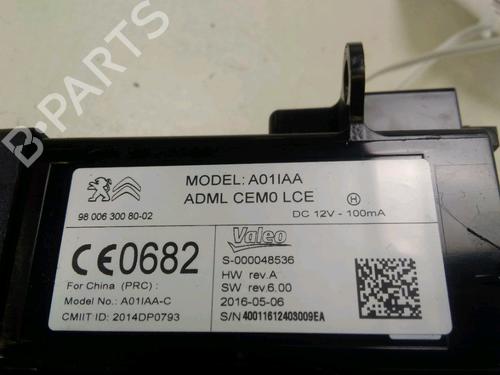 Clé de contact CITROËN C4 Picasso II 1.6 BlueHDi 120 (120 hp) 28086805