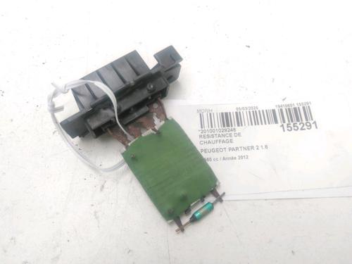 Used Heater resistor PEUGEOT PARTNER Box Body/MPV 1.6 HDi (90 hp) 27394305