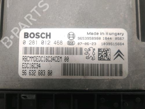 Used Engine control unit (ECU) CITROËN XSARA PICASSO (N68) 1.6 HDi (90 hp) 22998098