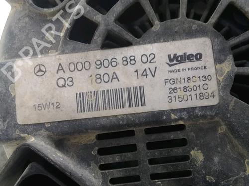 Used Alternator Alternator MERCEDES-BENZ SPRINTER 5-t Platform/Chassis (B906) 513 CDI (906.155, 906.253, 906.255, 906.153) (129 hp) 33444585 33444585