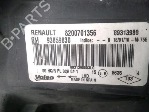 Used Right headlight Right headlight RENAULT TRAFIC II Van (FL) 2.0 dCi 90 (FL0H, FL00, FL01, FL0M, FL0P, FL0S) (90 hp) 32512262 32512262