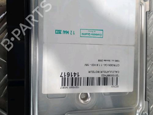 Engine control unit (ECU) CITROËN C4 I (LC_) 1.6 HDi | BP13214874M57 