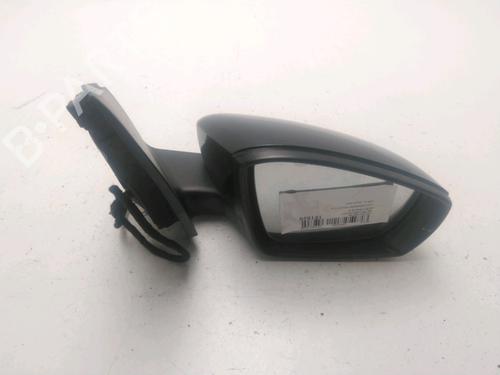 Right mirror VW POLO V (6R1, 6C1) 1.6 TDI | BP25480534C27 