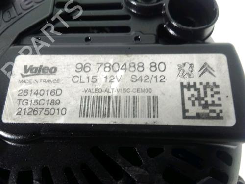Used Alternator FIAT SCUDO Van (270_, 272_) 1.6 D Multijet (90 hp) 25623177