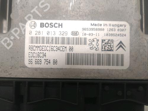 Engine control unit (ECU) CITROËN BERLINGO MULTISPACE (B9) 1.6 HDi 110 | BP22693802M57 