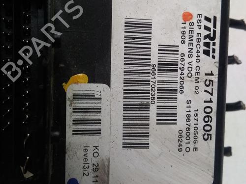 ABS Bremseaggregat PEUGEOT 407 (6D_) 1.6 HDi 110 (6D9HZC, 6D9HYC) | BP15749950M43