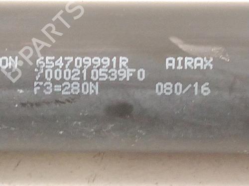 Gasfjeder motorhjelm RENAULT CAPTUR I (J5_, H5_) 1.5 dCi 90 (J5N4, J5M5, J5MW, J5M6, J5AL, J5AJ) (90 hp) 30825330