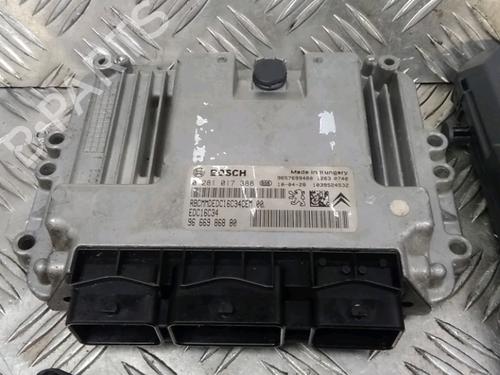 Engine control unit (ECU) CITROËN C3 II (SC_) 1.4 HDi 70 (SC8HZC, SC8HR0, SC8HP4) | BP13077875M57 