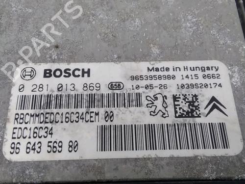 Engine control unit (ECU) CITROËN JUMPY II Van 1.6 HDi 90 16V | BP34357894M57 - Image 2