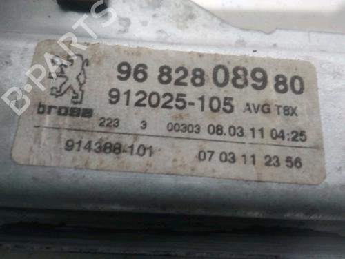 Used Front left window mechanism PEUGEOT 3008 I MPV (0U_) 1.6 HDi (112 hp) 25126312