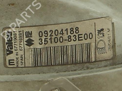 Right headlight OPEL AGILA A (H00) 1.2 16V (F68) | BP39157902C29 - Image 6