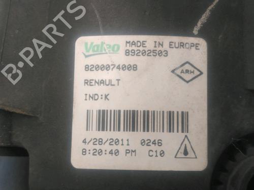 Used Left front fog light Left front fog light RENAULT SCÉNIC III (JZ0/1_) 1.5 dCi (110 hp) 25886265 25886265