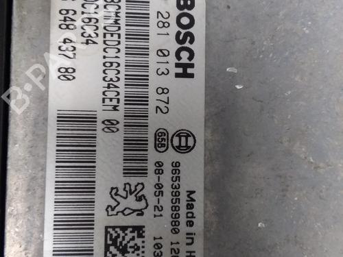 Used Engine control unit (ECU) Engine control unit (ECU) CITROËN C5 III (RD_) 1.6 HDi 110 (RD9HZC) (109 hp) 15746810 15746810