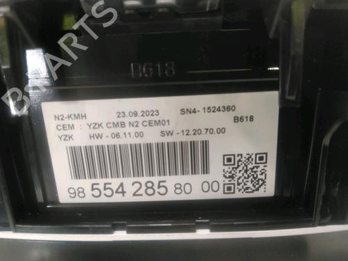 Used Instrument cluster Instrument cluster CITROËN C3 III (SX) 1.2 THP 110 (SXHNPS, SXHNZT, SXHNZ6) (110 hp) 29344877 29344877