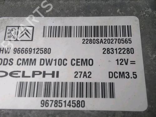Used Engine control unit (ECU) Engine control unit (ECU) PEUGEOT EXPERT Tepee (VF3X_) 2.0 HDi 130 (128 hp) 33008984 33008984
