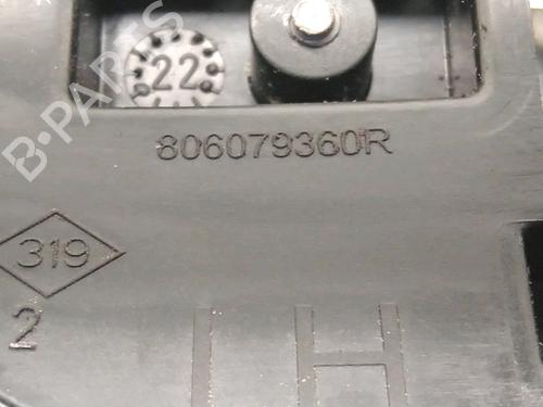 Venstre foran utvendig håndtak RENAULT KANGOO III MPV Blue dCi 95 (KJAB) (95 hp) 30840859