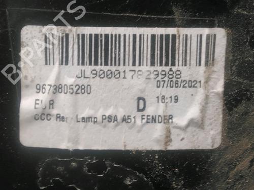Used Right taillight CITROËN C3 II (SC_) 1.4 HDi 70 (SC8HZC, SC8HR0, SC8HP4) (68 hp) 28712713
