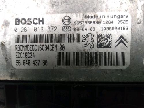 Engine control unit (ECU) PEUGEOT PARTNER Tepee 1.6 HDi 16V | BP15746451M57 - Image 2