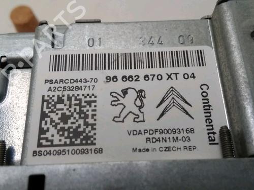 Used Radio CITROËN C4 Picasso I MPV (UD_) 2.0 HDi 138 (136 hp) 18733298
