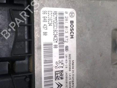 Engine control unit (ECU) CITROËN C3 Picasso (SH_) 1.6 HDi | BP13093933M57 - Image 2