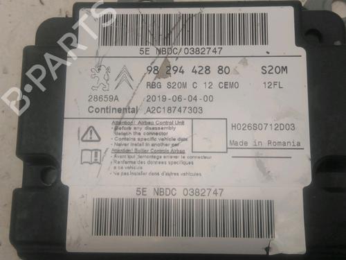 Used ECU airbags ECU airbags CITROËN C3 III Van (SX_, SY_) BlueHDi 100 (102 hp) 28331105 28331105