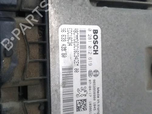 Engine control unit (ECU) CITROËN BERLINGO / BERLINGO FIRST Box Body/MPV (M_) 1.6 HDI 90 (MB9HX, MC9HX) | BP13093932M57 