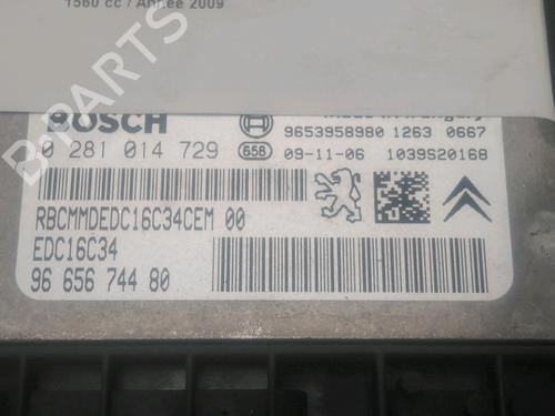 Used Engine control unit (ECU) CITROËN C4 Picasso I MPV (UD_) 1.6 HDi (109 hp) 26898138