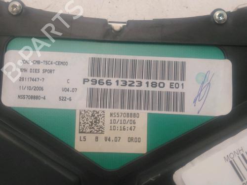 Instrument cluster PEUGEOT 307 (3A/C) 1.6 HDi 110 | BP26336087C47 