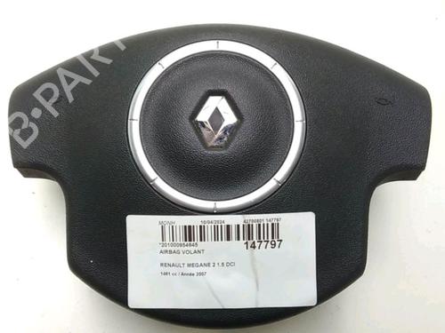 Driver airbag RENAULT MEGANE II (BM0/1_, CM0/1_) 1.5 dCi (BM1E, CM1E) | BP24992632C9 